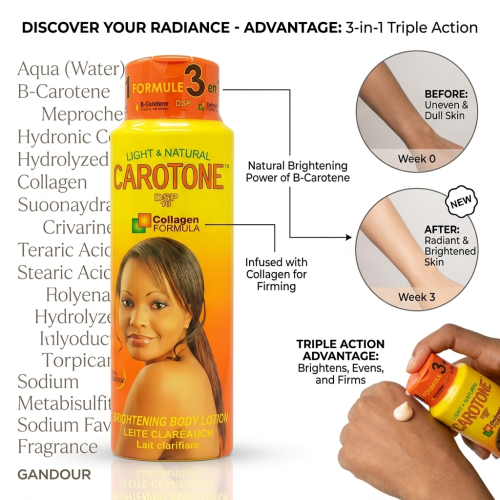 Carotone Brightening Body Lotion 500ml