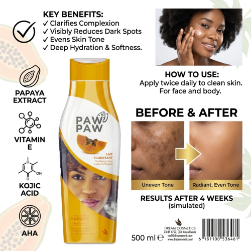 Paw Paw Clarifiant Lotion 500ml