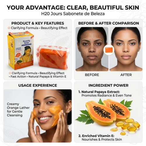 H20 Savon De Beauté Soap - 250 g