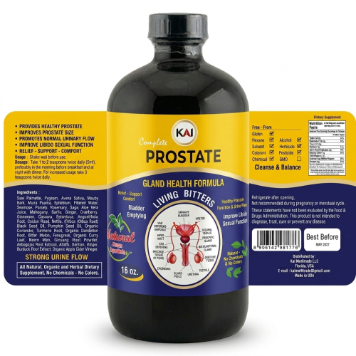Kai Complete Prostate Gland Health Formula 16Oz
